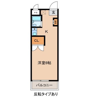 間取図 ジョイフルハイツひたちなか　1号棟