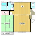 ハイツ岩間の間取図