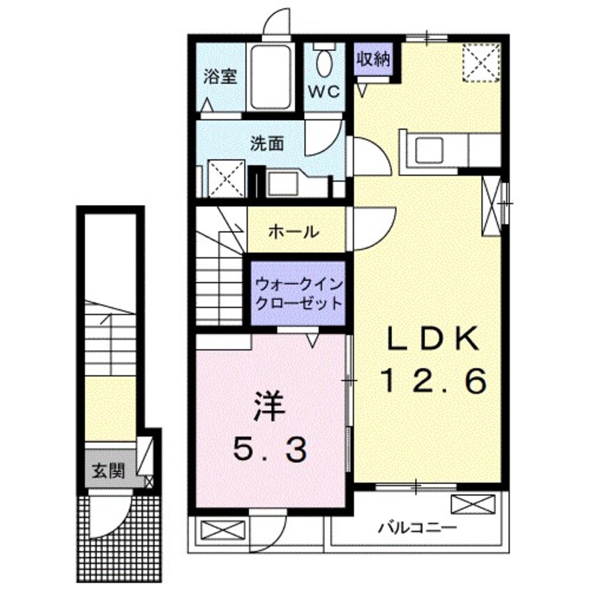 間取図 ブリッサ