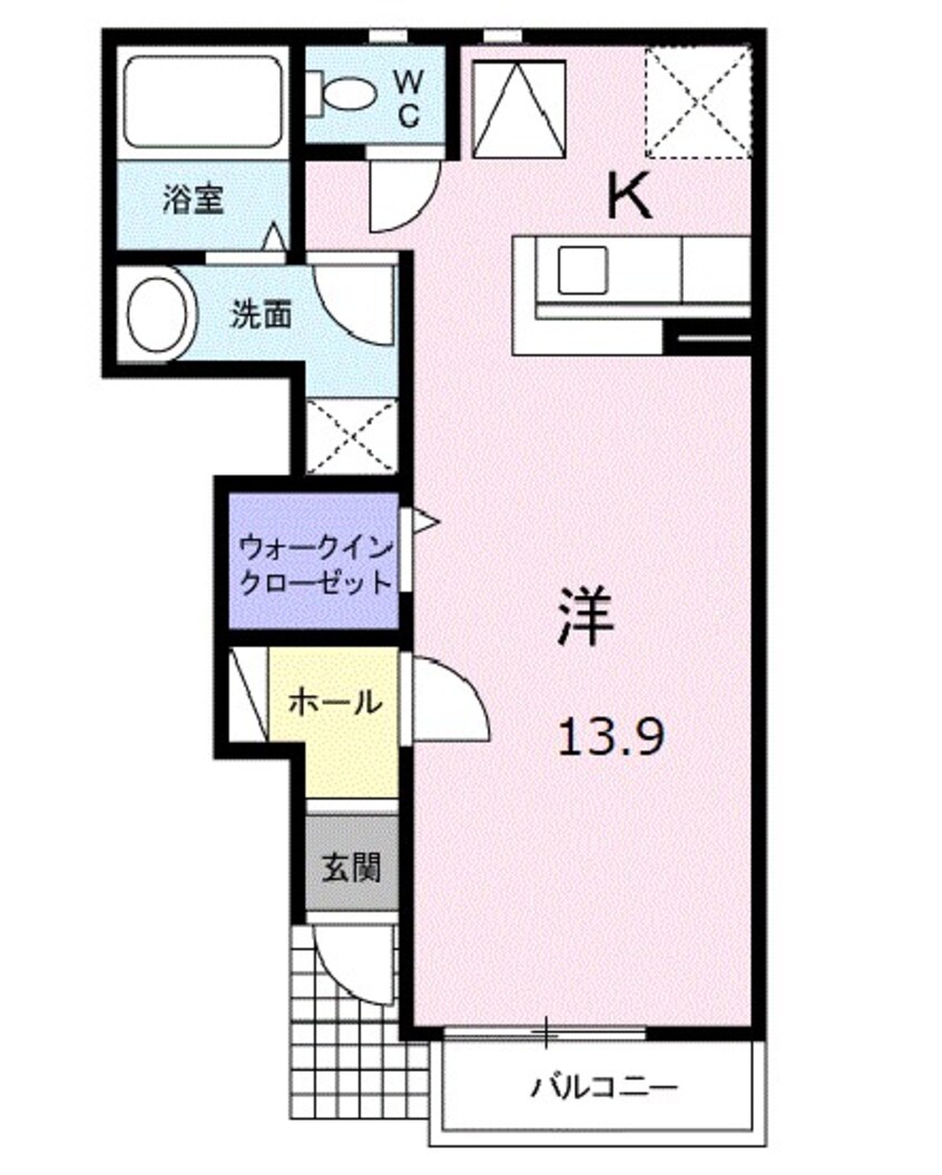 間取図 アクラ－ジュ