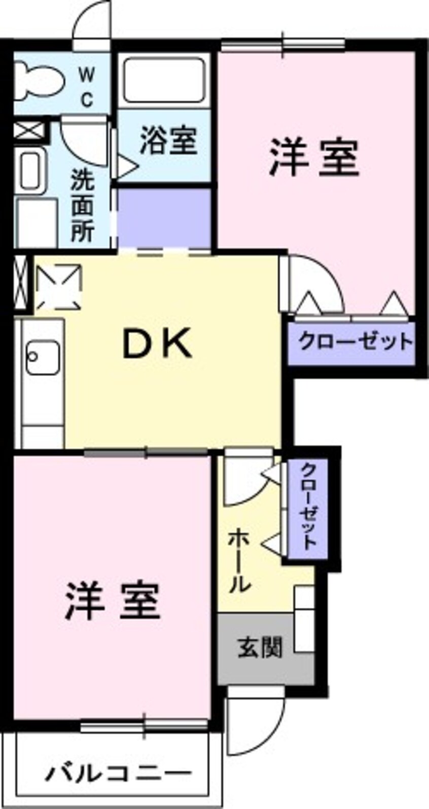 間取図 ヴィラ・アベニールＣ