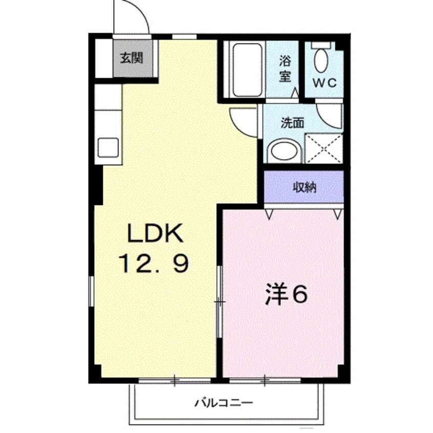 間取図 セントラルＮ