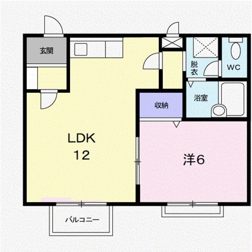 間取図 エルディム柴崎