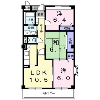 間取図 グランレイク　シイナ