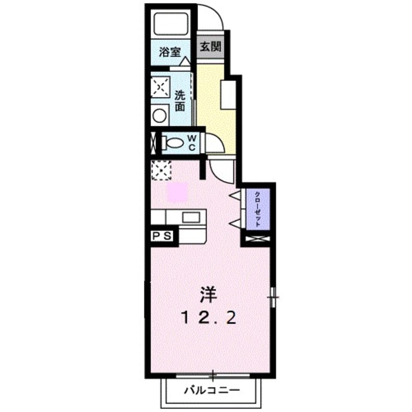 間取図 レイクサイド土浦