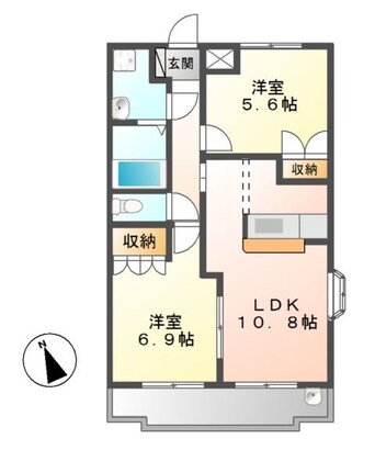 間取図 KASUMIヒルズ