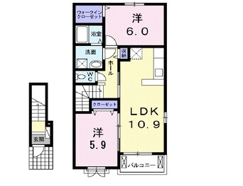 間取図 リバティ　１１