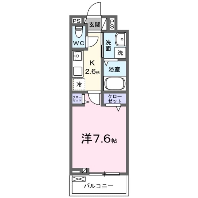 間取図 ヒカルサ土浦滝田