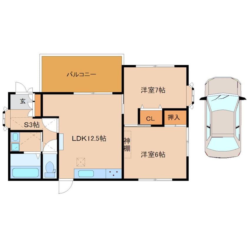 間取図 鶴田住宅　12