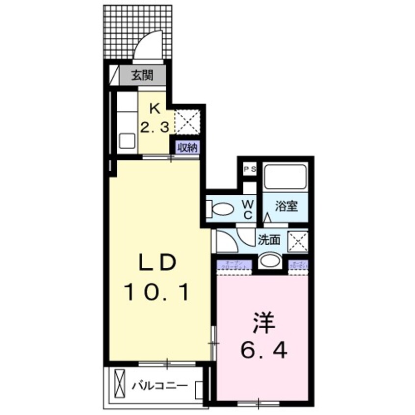 間取図 セイバリーヒルズ土浦