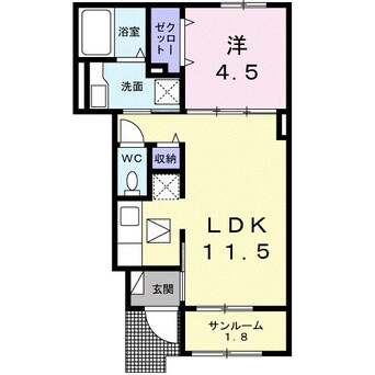 間取図 ブリッサ