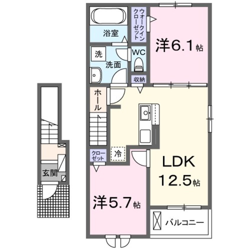 間取図 サザン　コート