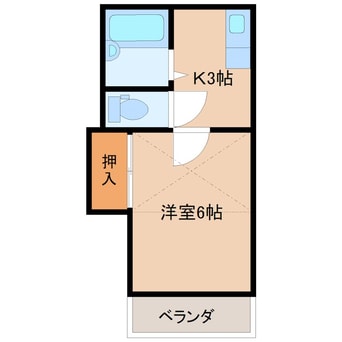 間取図 コーワパレス神立