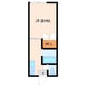 みなみハイツ 1Kの間取り