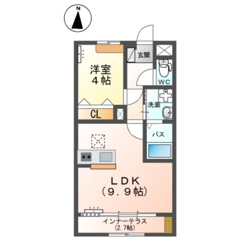 間取図 エトワール・つむぎ