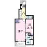 チャオ　ジェノバ 1Kの間取り