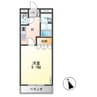 ヴィンテージ 1Kの間取り