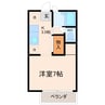 テクノハイツ 1Kの間取り