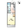 仮）土浦市真鍋新築アパート 1Kの間取り