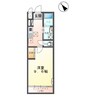 仮）土浦市真鍋新築アパート 1Kの間取り
