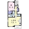 アルエットＡ 1LDKの間取り