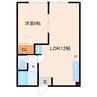 グリーンヒルズなかのII 2LDKの間取り