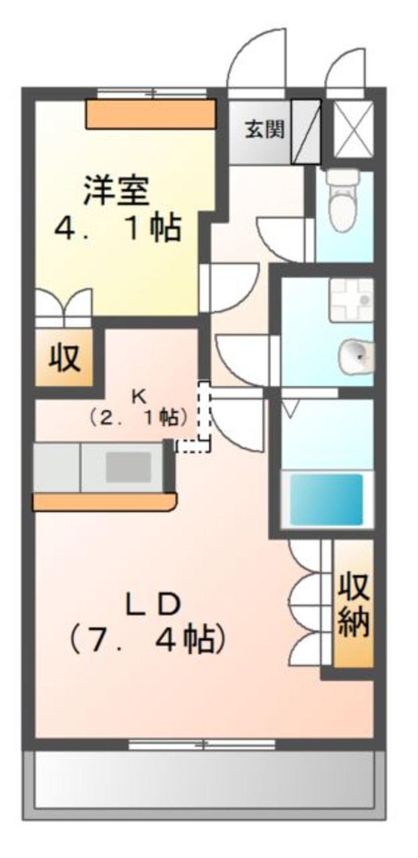 間取図 メゾンアイリス