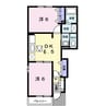 ニューライフ 2DKの間取り