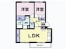 グリーンフィールズ 2LDKの間取り