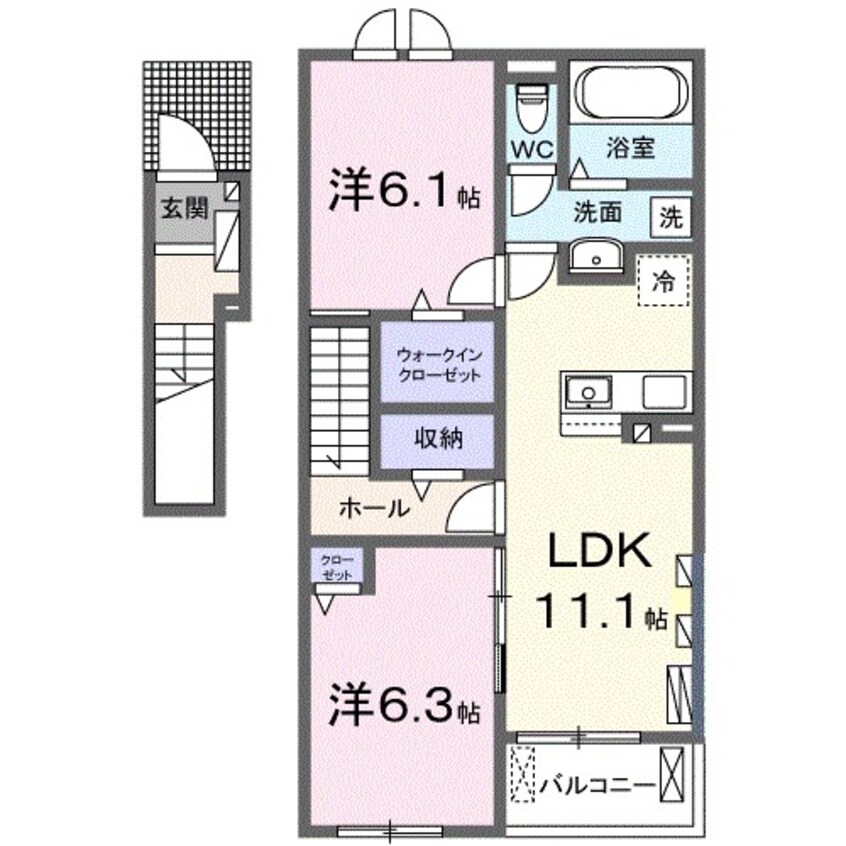間取図 ミースII