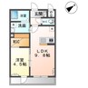 仮）土浦市乙戸南新築アパート 1LDKの間取り