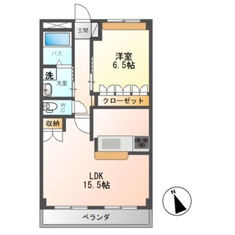 間取図 イースト　ステージ