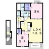 トムトック　VI 2LDKの間取り