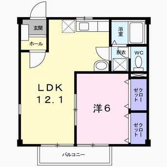 間取図 ニューシティＹＡＮＡＫＡ