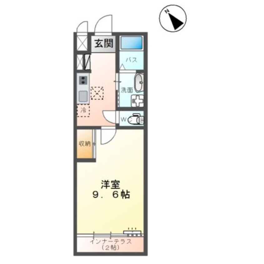 間取図 Ｈａｃｋ　ｂｅｒｒｙ真鍋（ハックベリーマナベ）