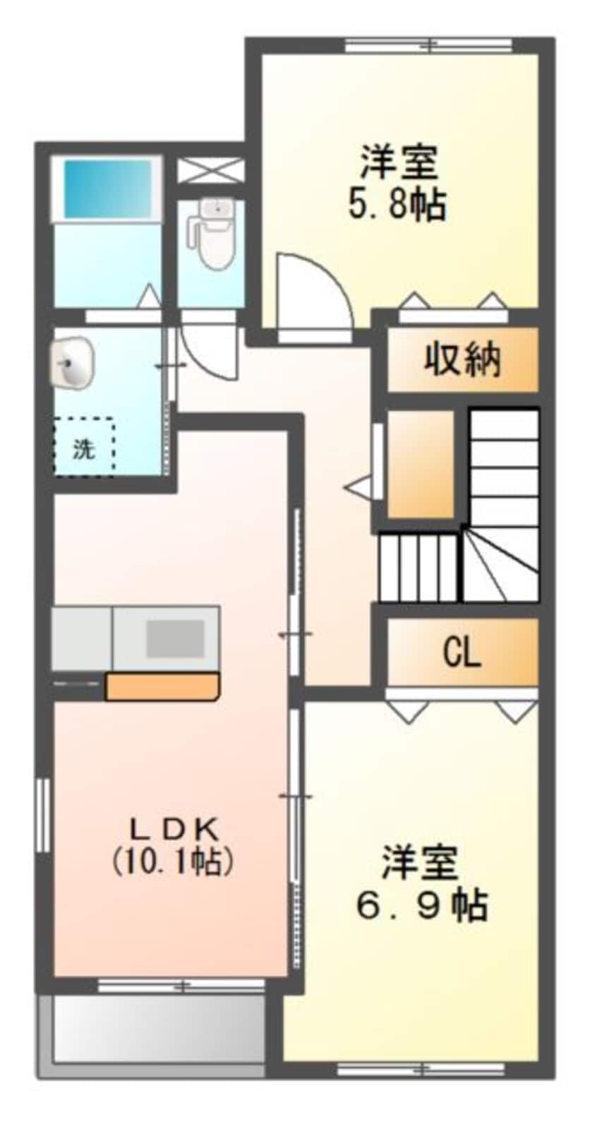 間取図 フェリアード