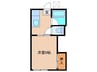 ノーブル 1Kの間取り