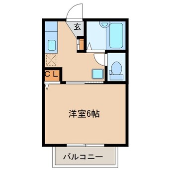 間取図 若葉コート