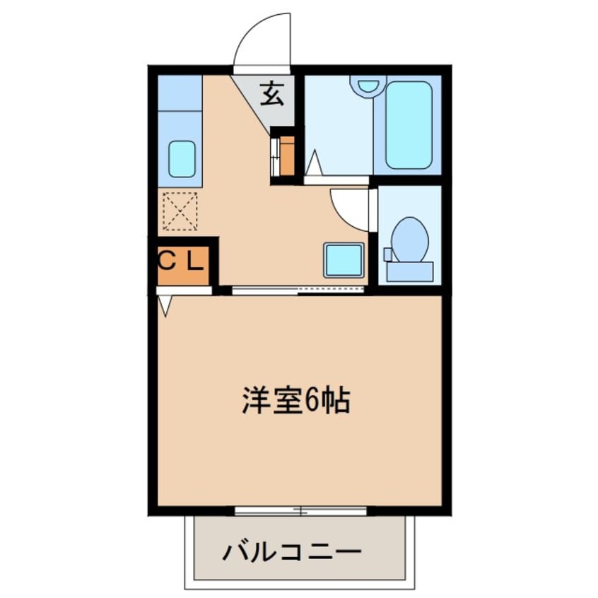 間取図 若葉コート