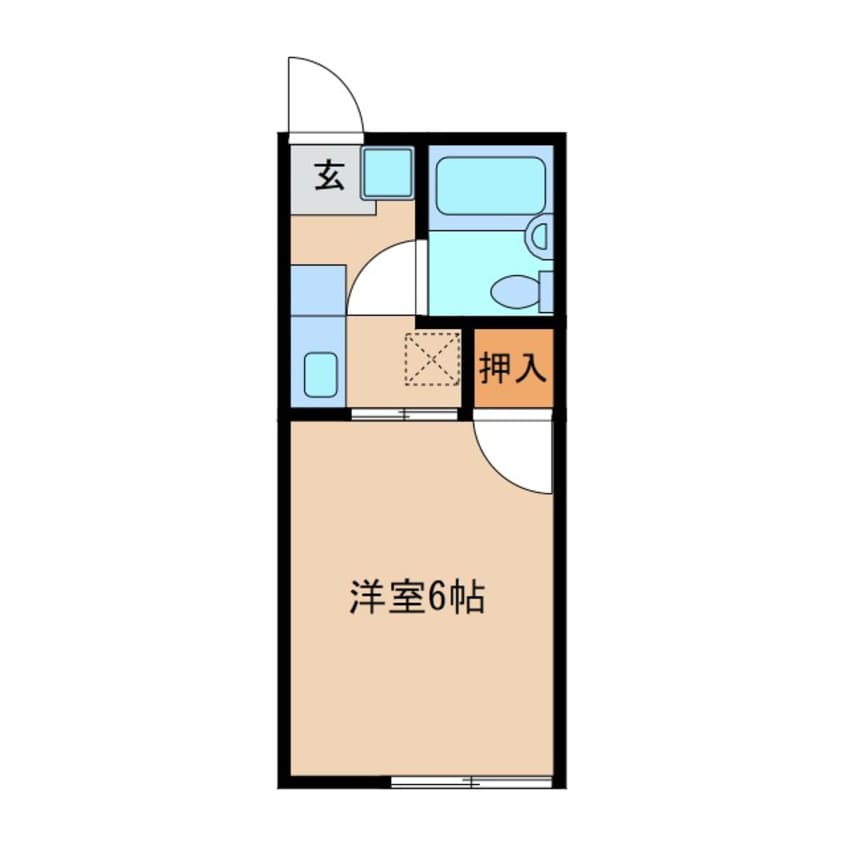 間取図 シティハイムつくばね