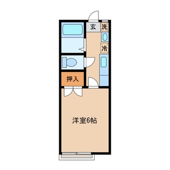 間取図 ボヌールコート