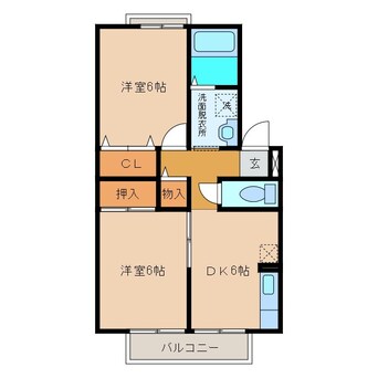 間取図 メゾンフロレアル