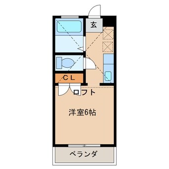 間取図 大東ハイツ　10号棟