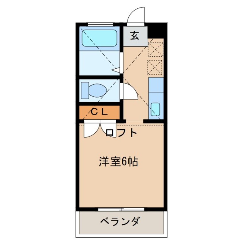 間取図 大東ハイツ　10号棟