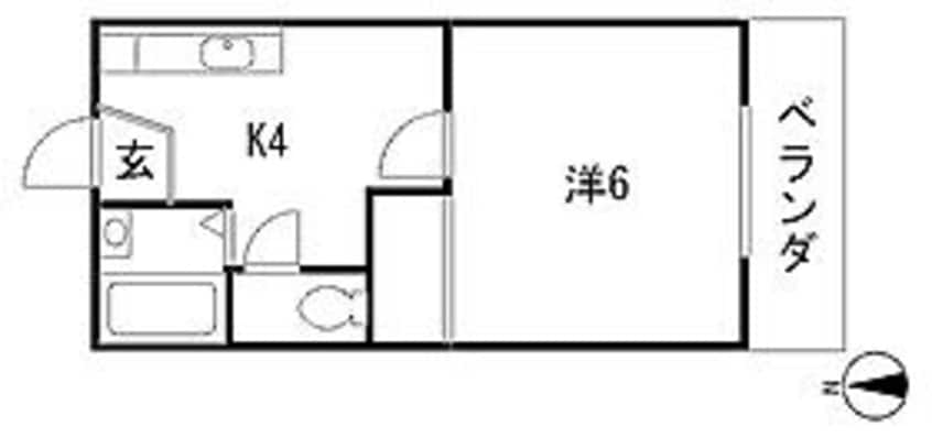 間取図 ハイツルレーブ