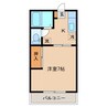 ハイツ路川II 1Kの間取り
