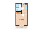 オリーブ天久保 1Kの間取り