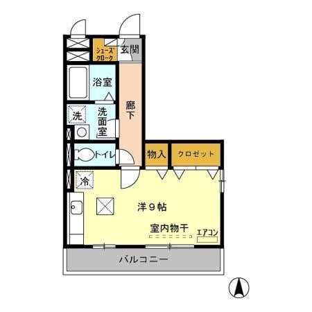 間取り図 セジュールスクエア