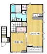Regulus（レグルス） 1LDKの間取り