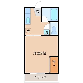 間取図 メゾン武内B
